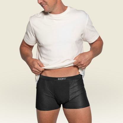 BIOFIT® Essentials Boxer Trunks 5-Pack Black | + 5 FREE